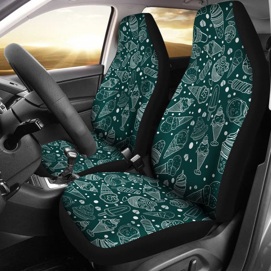 Amazing Ice Cream Pattern Car Seat Covers