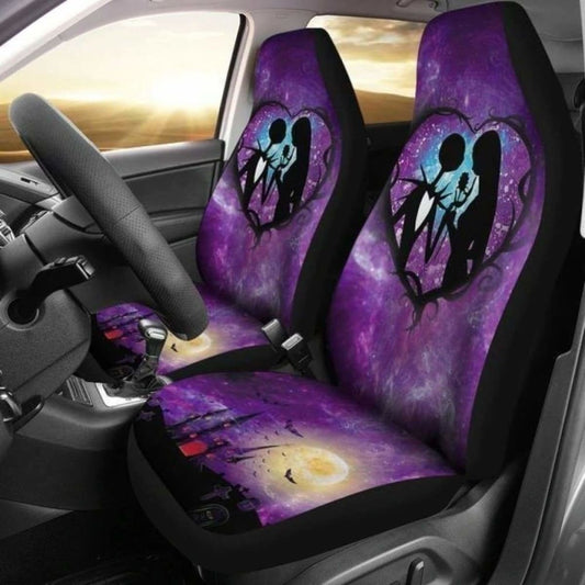 Nightmare Before Christmas Car Seat Covers Jack Love Sally