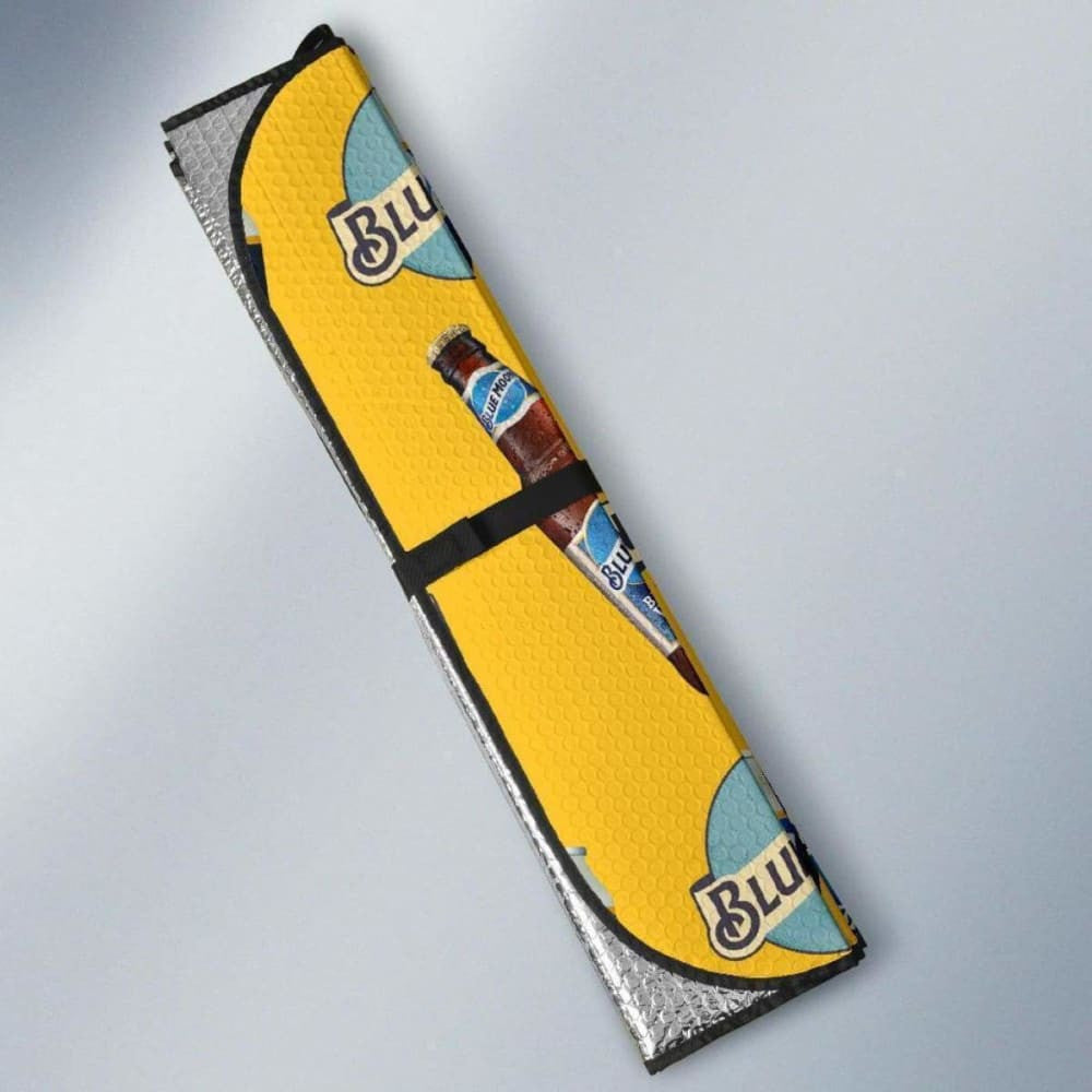 Blue Moon Car Sun Shade Auto Sun Visor For Beer Lover