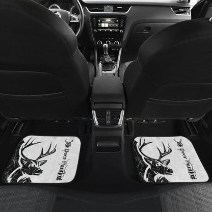 Harvest Moon Camouflage Deer Hunting Car Floor Mats