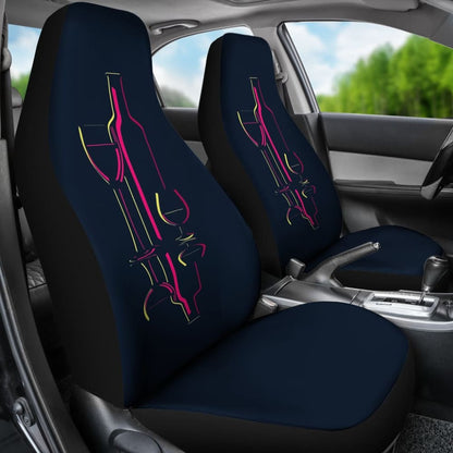Romatic Red Wine Car Seat Covers