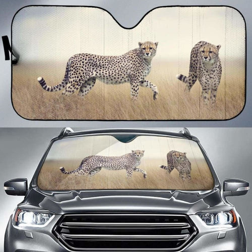 Cheetah Wildlife HdK Car Sun Shade