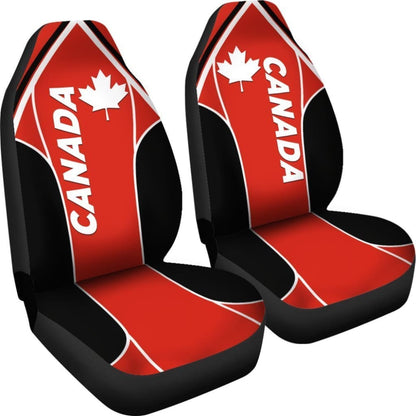 Canada Car Seat Covers - Canadian Maple Leaf Sport Style