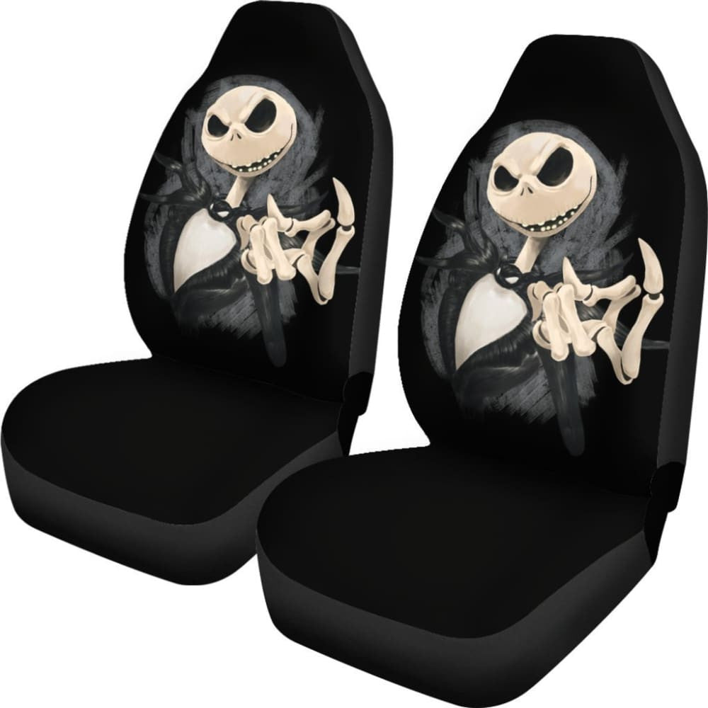 Jack Skellington Head The Nightmare Before Christmas Car Seat Covers
