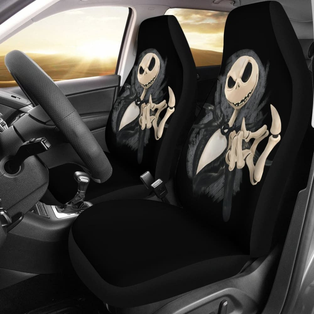 Jack Skellington Head The Nightmare Before Christmas Car Seat Covers