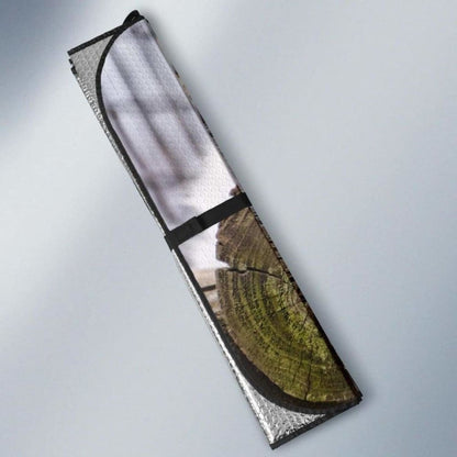 Sumatran Tiger Almaty Zoo Kazakhstan Car Sun Shade