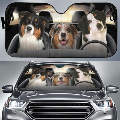 American Shepherd Car Auto Sun Shade Funny Dog Windshield
