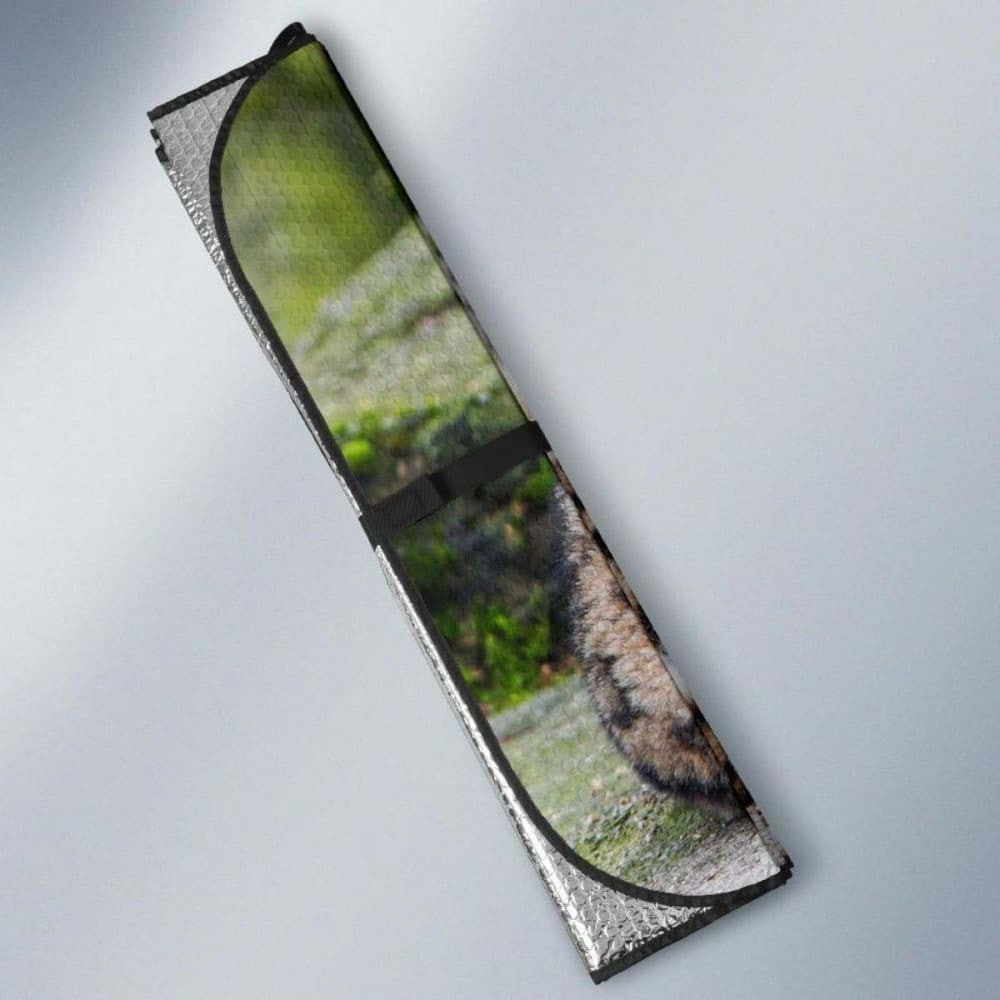 Snow LeopardK Car Sun Shade