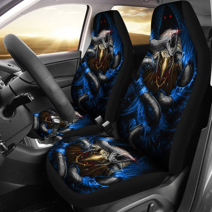 Snake Skull Car Seat Covers
