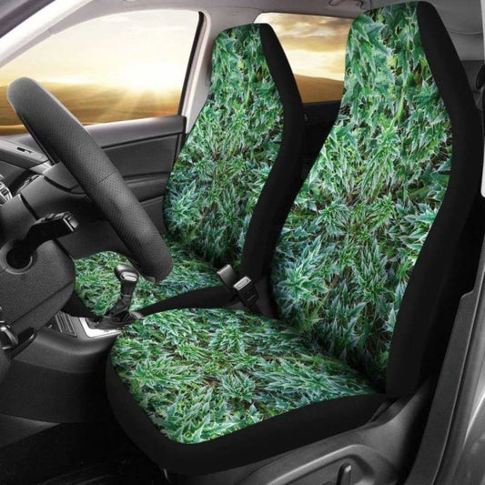 Scotland Thistle Leafs Car Seat Covers  W