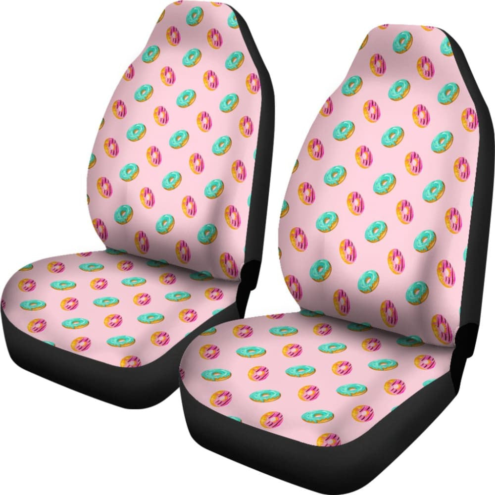 Pink Donut Car Seat Covers