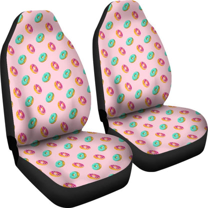 Pink Donut Car Seat Covers