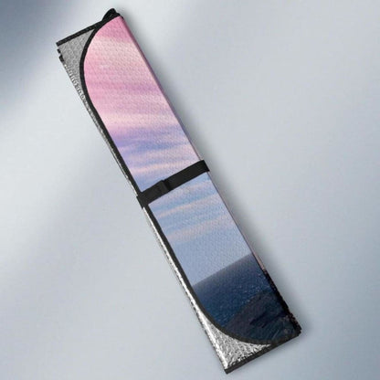 Deer Cliff Sea HdK Car Sun Shade