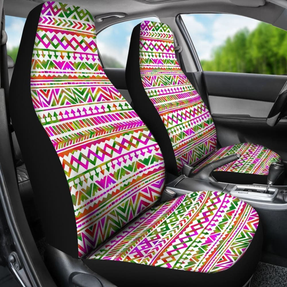 Watercolor Pink Design Car Seat Cover
