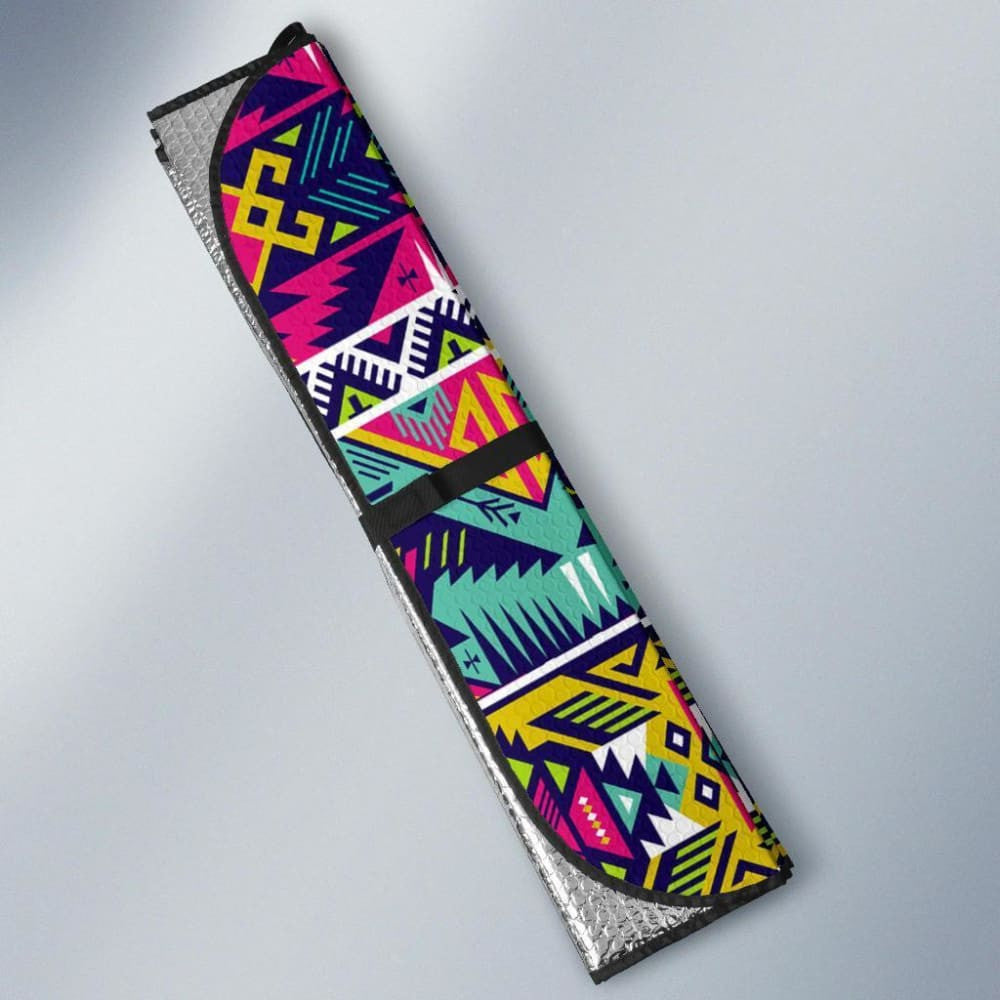 Native American Thunderbird Pattern Auto Sun Shades