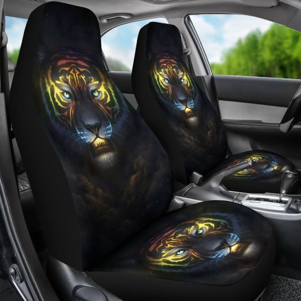 Tiger King Art Design Car Seat Covers Amazing Gift Ideas