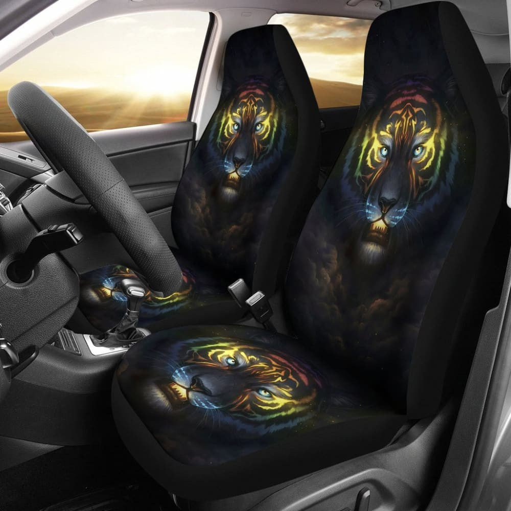 Tiger King Art Design Car Seat Covers Amazing Gift Ideas