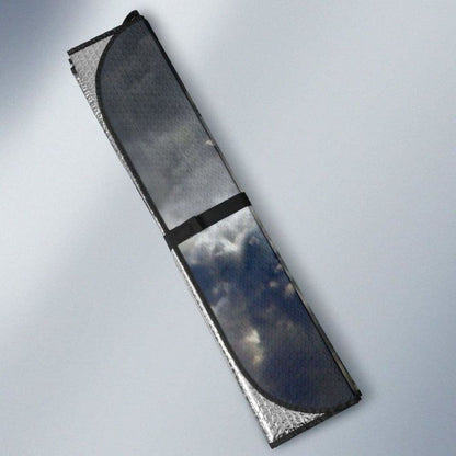 White Horses Auto Sun Shade