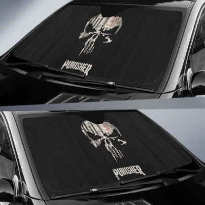 Punisher Car Auto Sun Shade