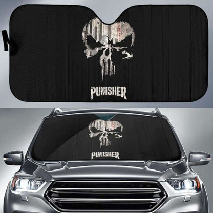 Punisher Car Auto Sun Shade