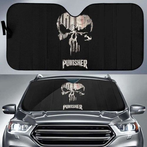 Punisher Car Auto Sun Shade