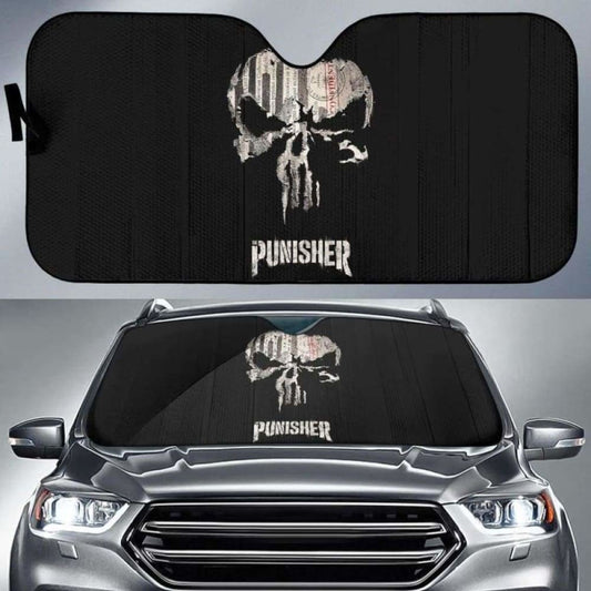 Punisher Car Auto Sun Shade
