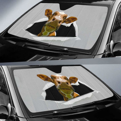 Auto Sun Shades - Cow