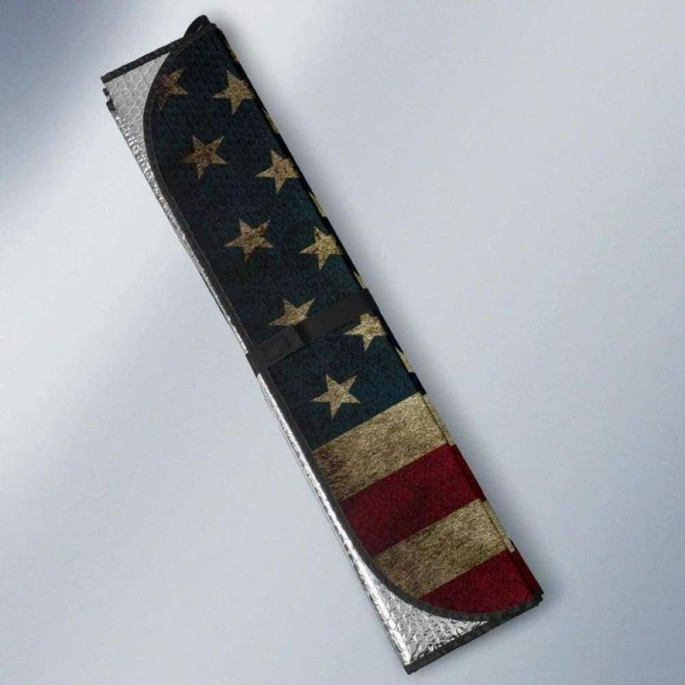 American Flag Car Auto Sun Shades
