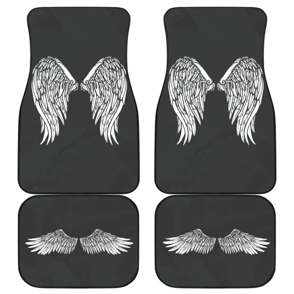 Heavenly Angel Wings Car Floor Mats