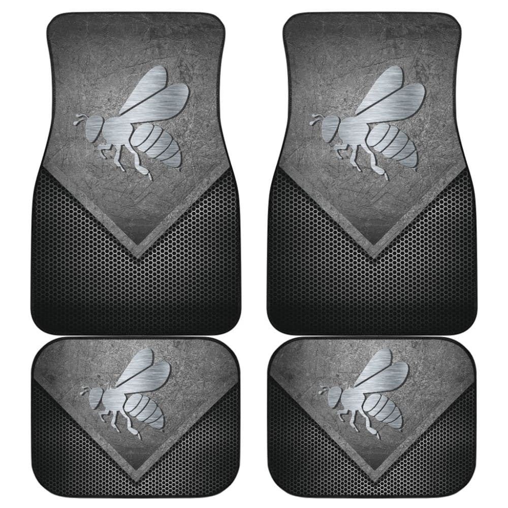 Metal Bee Car Floor Mats