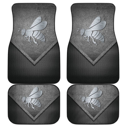 Metal Bee Car Floor Mats