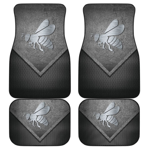 Metal Bee Car Floor Mats