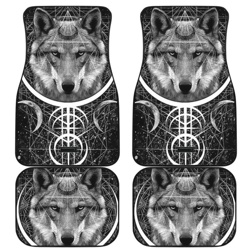 Wolf King Art Design Car Floor Mats Amazing Gift Ideas