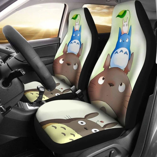 My Neighbor Totoro With Leaf Cute Car Seat Covers