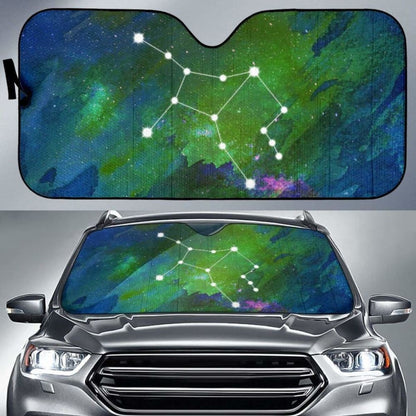Zodiac Horoscope Virgo Car Sun Shade