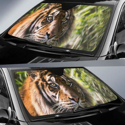 Tiger Wild Animals StarringK Car Sun Shade
