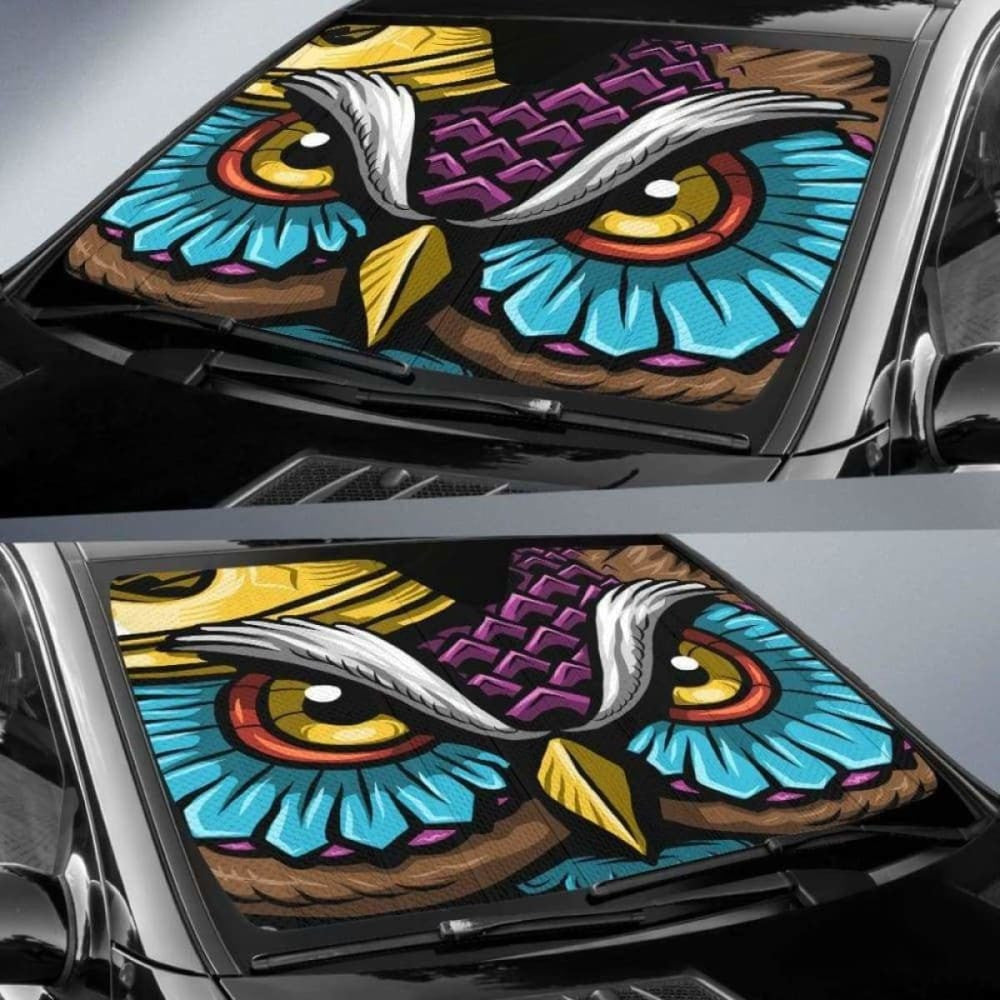 Owl Colour Auto Sun Shades