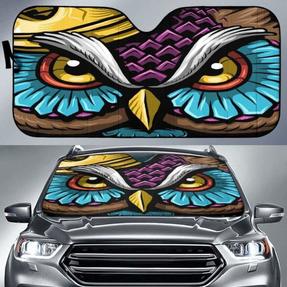 Owl Colour Auto Sun Shades