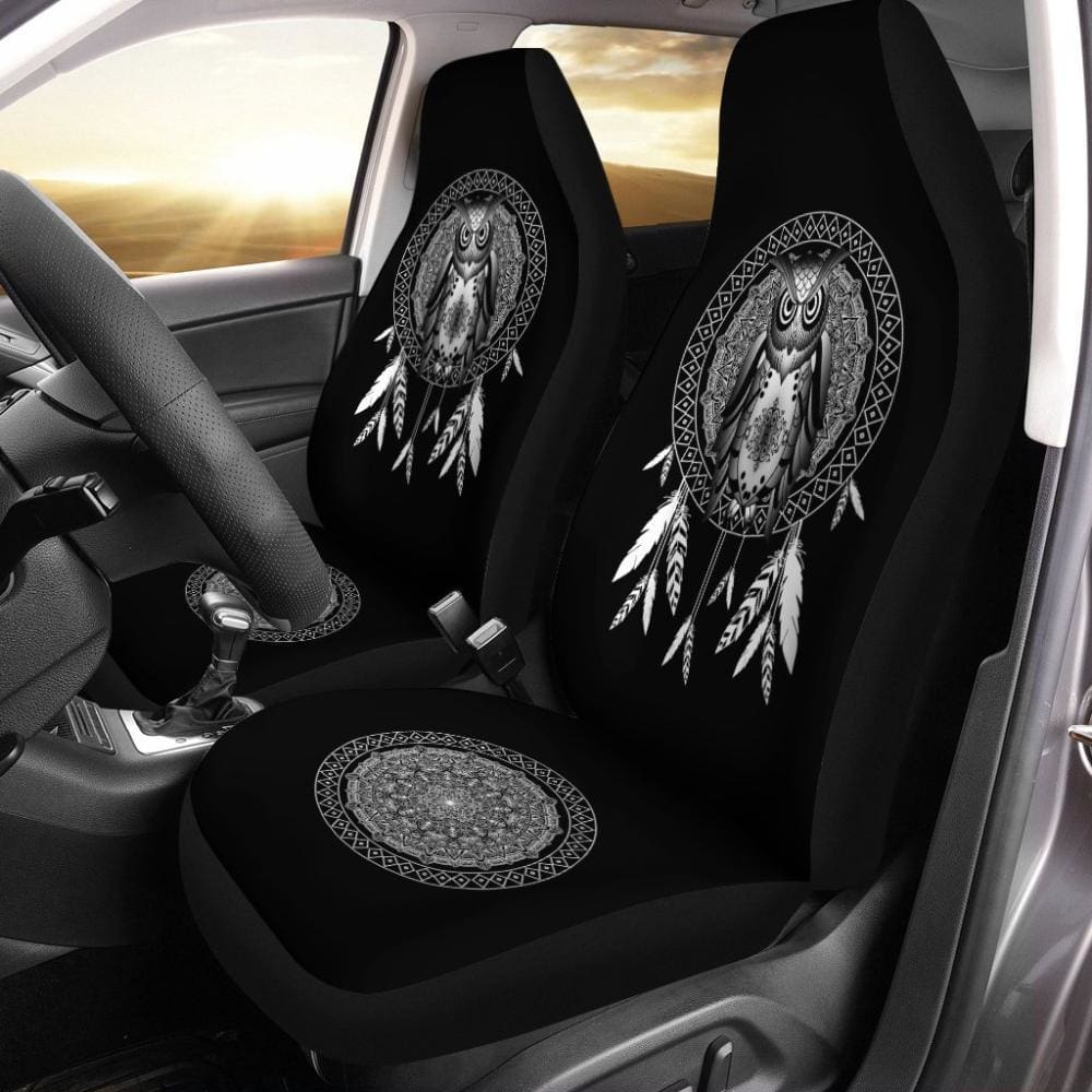 Owl Dream Catcher - Owl Car Seat Covers