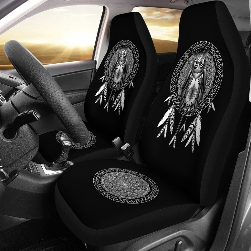 Owl Dream Catcher - Owl Car Seat Covers