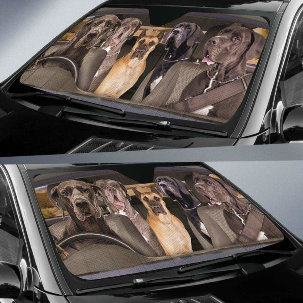 Great Dane Dogs RHD - Auto Sun Shade