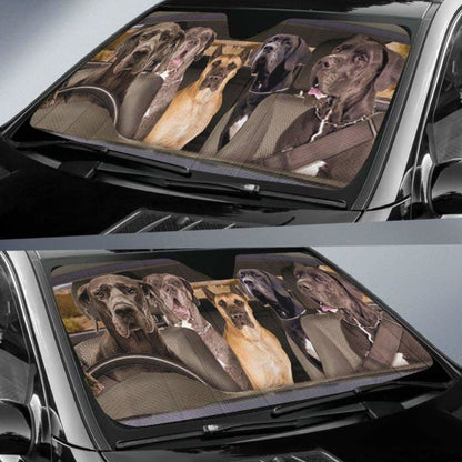 Great Dane Dogs RHD - Auto Sun Shade