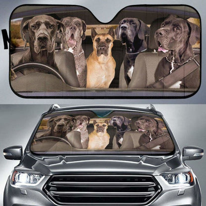 Great Dane Dogs RHD - Auto Sun Shade