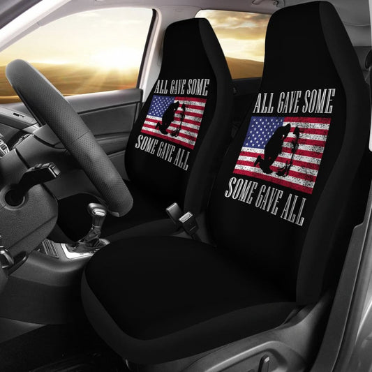All Gave Some, Some Gave All Patriot Car Seat Covers