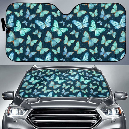 Spiritual Butterfly Auto Sun Shades