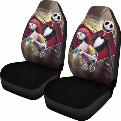 Jack And Sally Car Seat Covers Nightmare Before Christmas Amazing