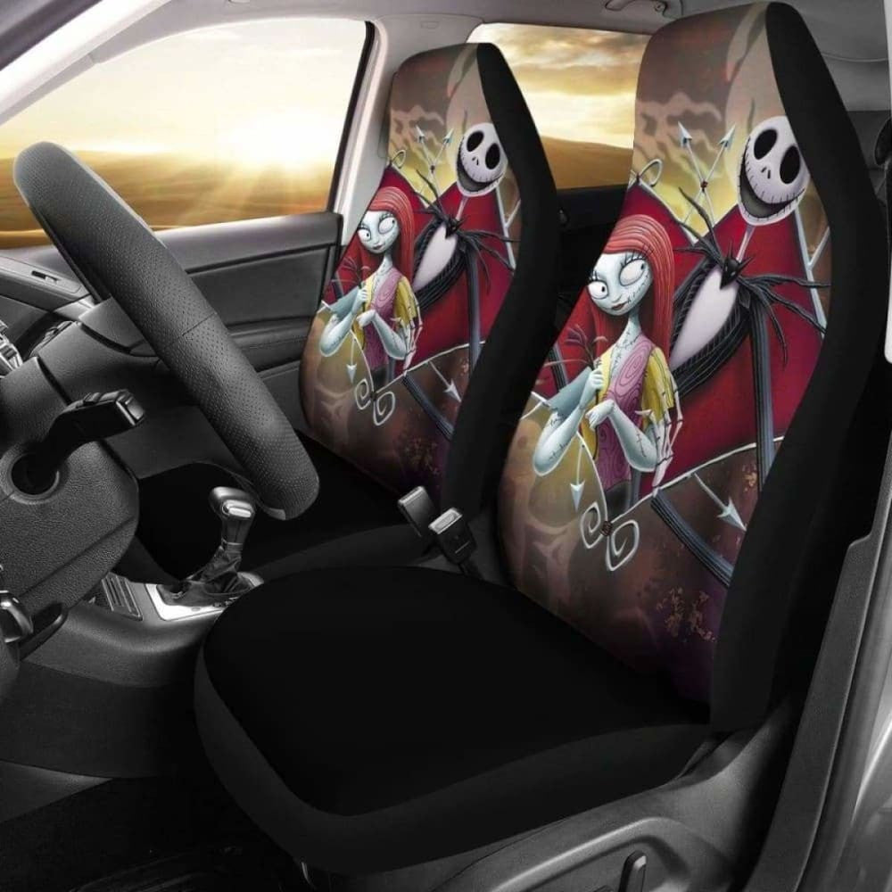 Jack And Sally Car Seat Covers Nightmare Before Christmas Amazing