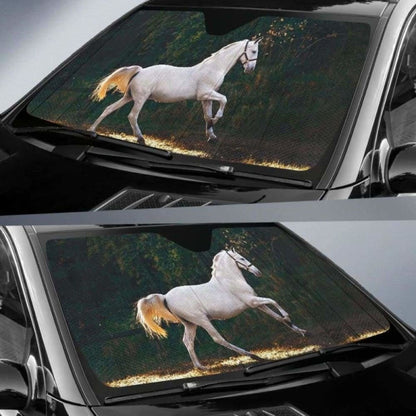 White Horse Car Auto Sun Shades