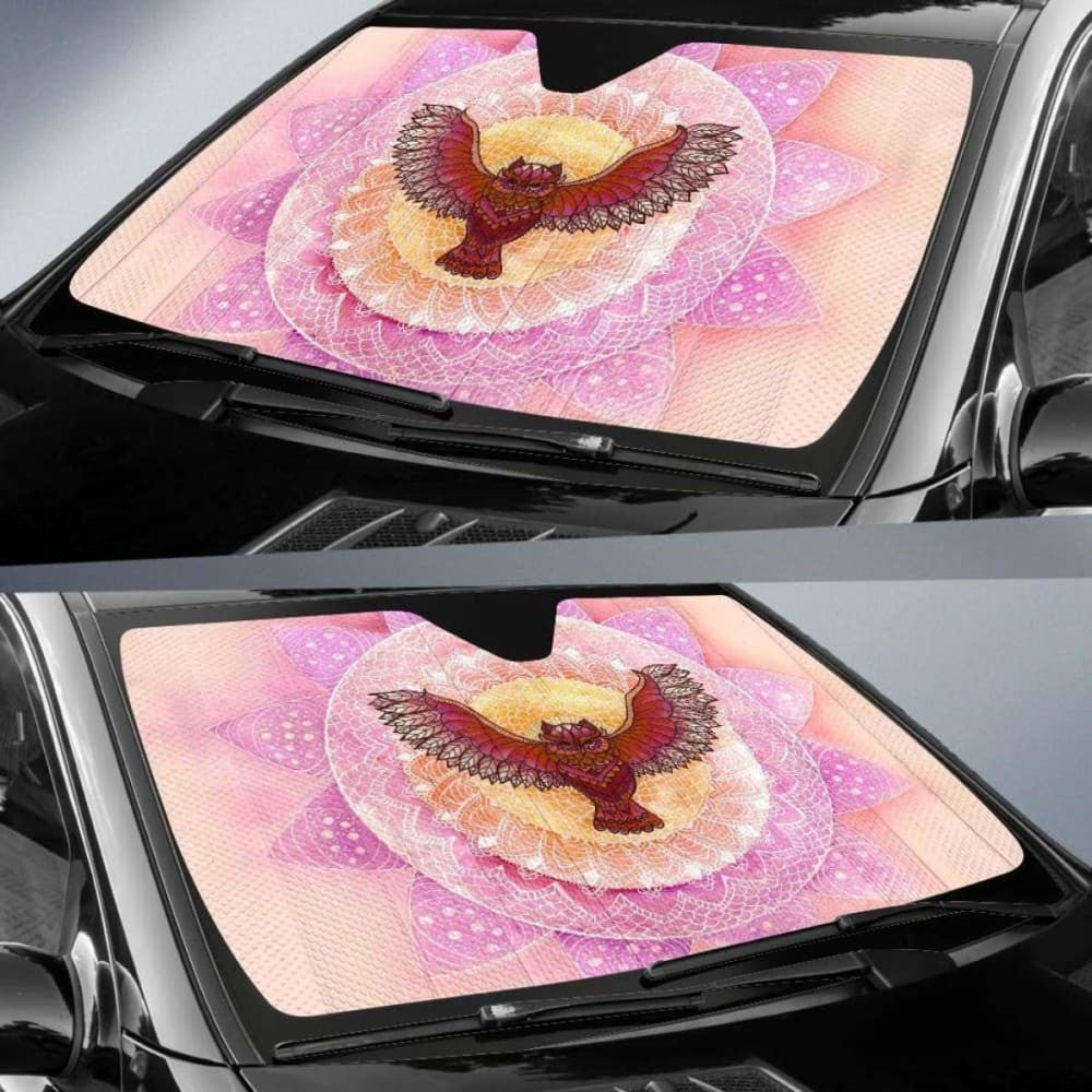 Red Owl Auto Sun Shade
