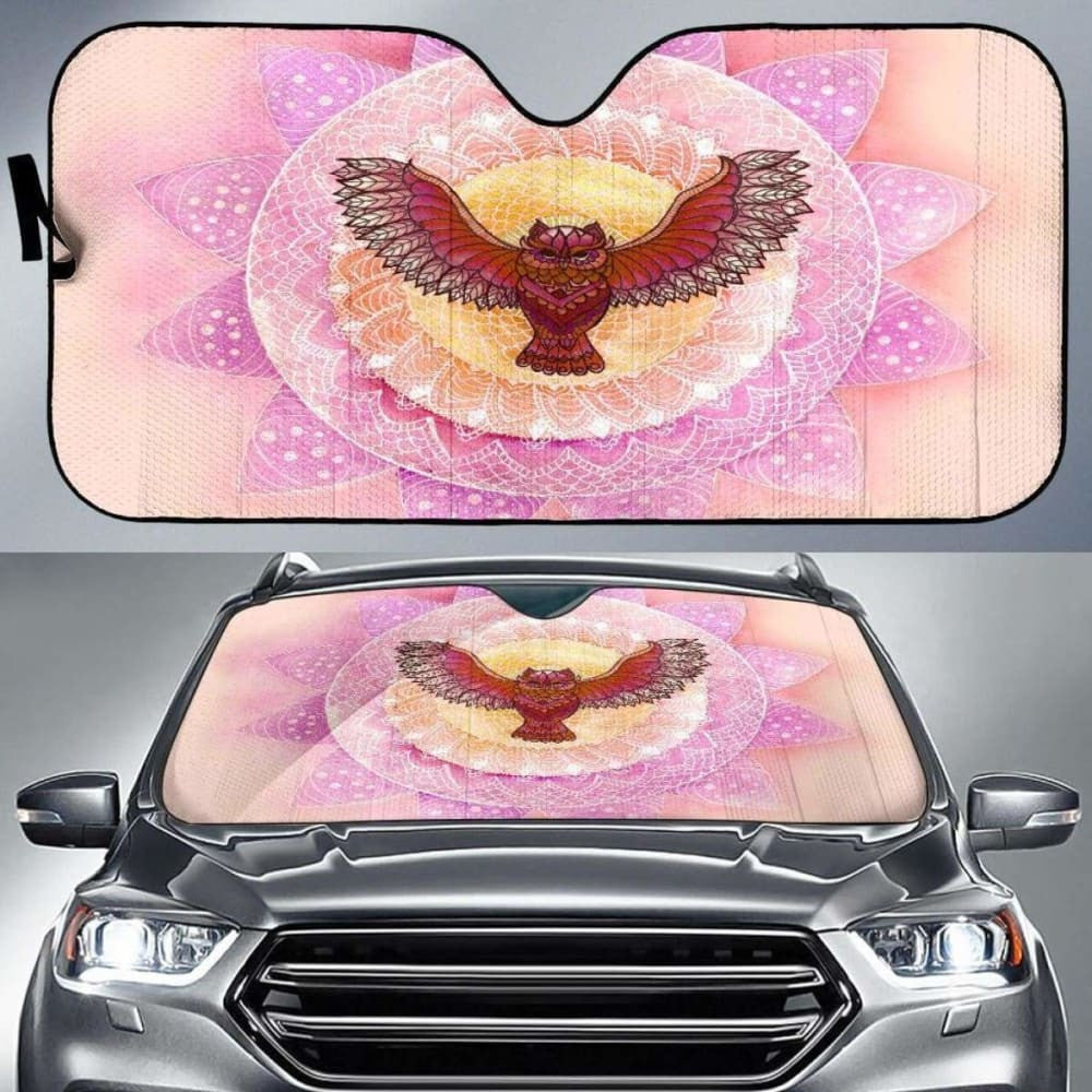 Red Owl Auto Sun Shade